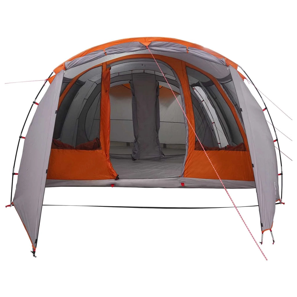 Tenda a tunnel Grigio e arancione 675 x 392 x 210 cm