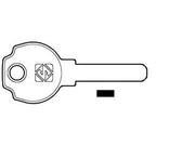 CHIAVI PUNZONATE PER CILINDRI GIUSSANI 5+5 SPINE GS17- - GS17 - 5 pezzi SILCA
