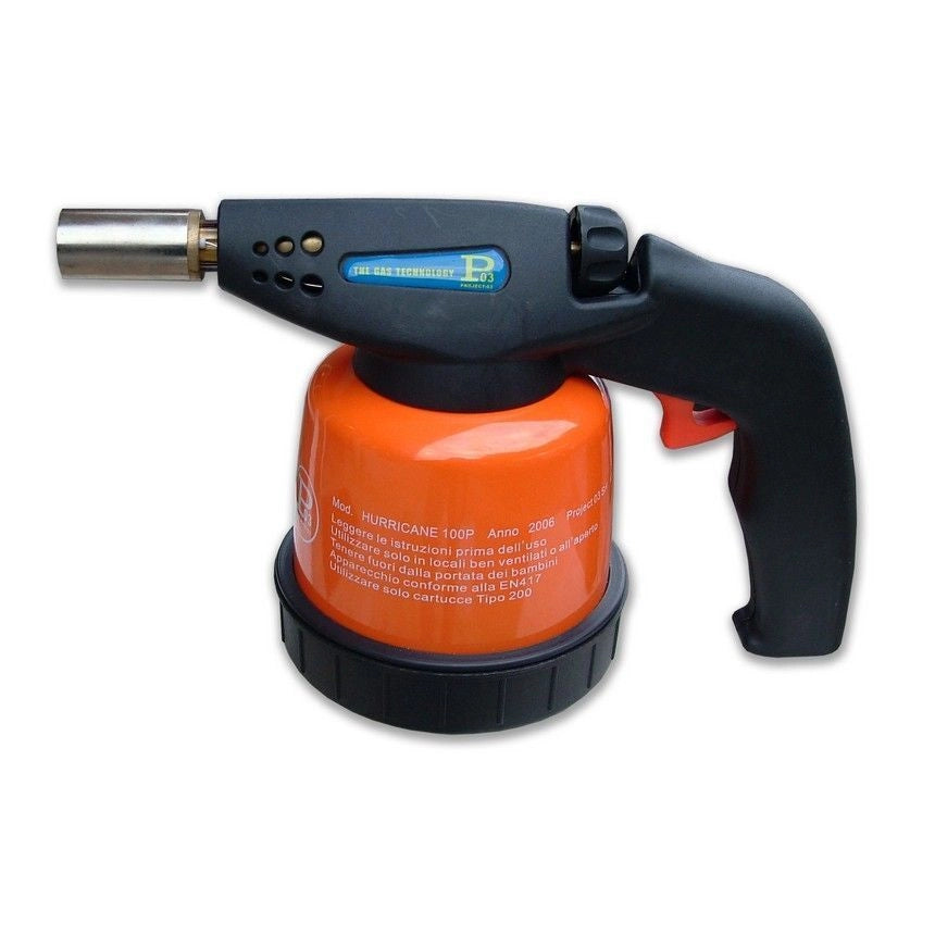 Gas Saldatore Piezo RiScuro Hurricane 100P