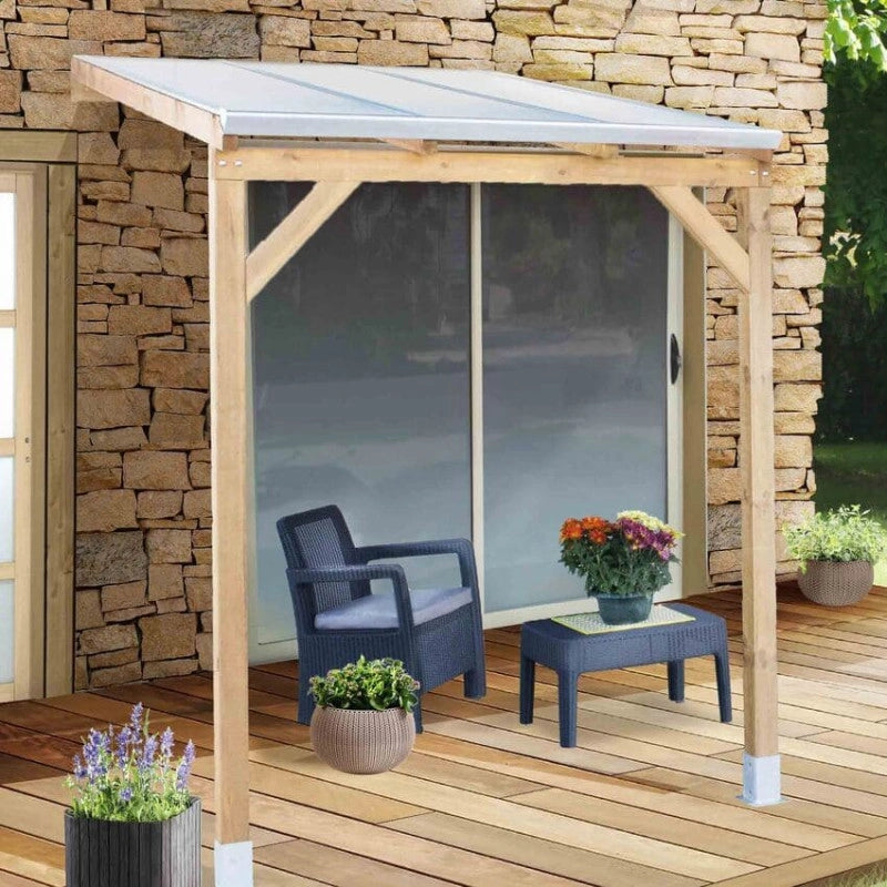 Tetto Couv'Terrasse in legno 3x2m - con tetto