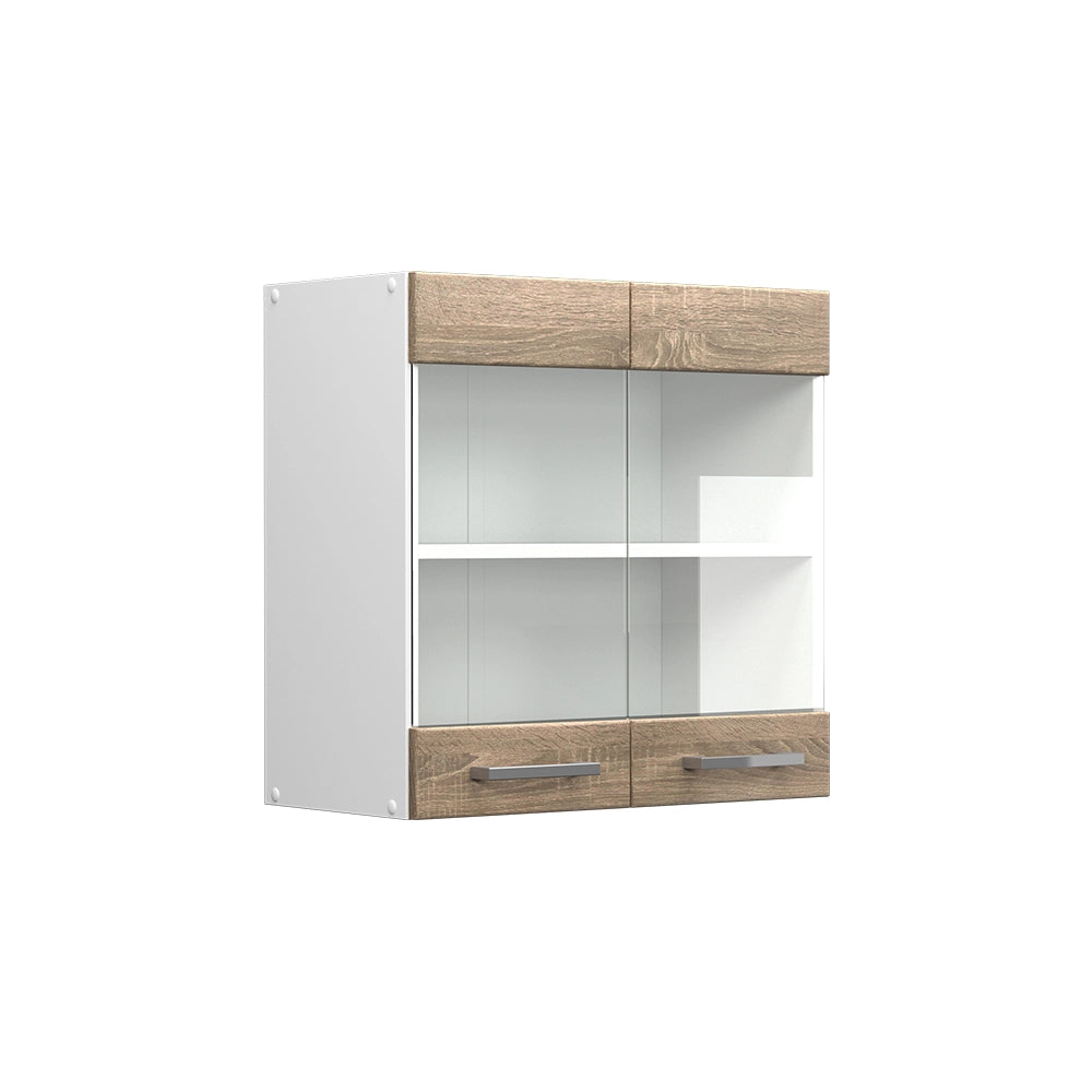 Vicco Frontale cucina Sonoma 59.2 x 59 cm frontale del mobile per pensile con vetro