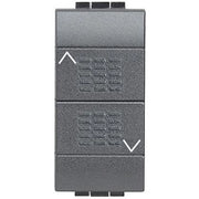 BTicino SL4037F Pulsante Doppio antracite