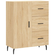 Credenza | Madia | Buffet da pranzo | Armadio da pranzo Rovere Sonoma 69,5x34x90 cm in Legno Multistrato