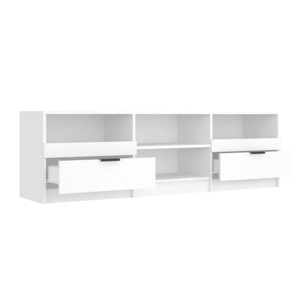 Mobile Porta TV Bianco 150x33,5x45 cm in Legno Multistrato 811457