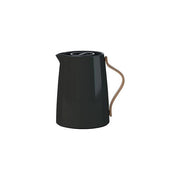 Stelton X-201-2 Emma Bollitore Termico per Te' 1 L Acciaio Inossidabile Filtro Integrato con Chiusura a Rotazione colore Nero
