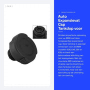 Capotto espansivo per serbatoio in ABS - Adatto per E36/E46/E34/E39 - Codice OE 17111712492 - Nero - Duraturo e nuovo