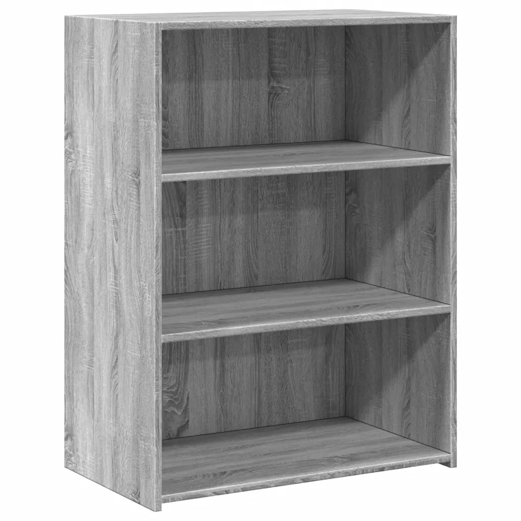 Credenza-Buffet-Armadio da cucina Grigio Sonoma 70x41x93 cm in Legno Multistrato