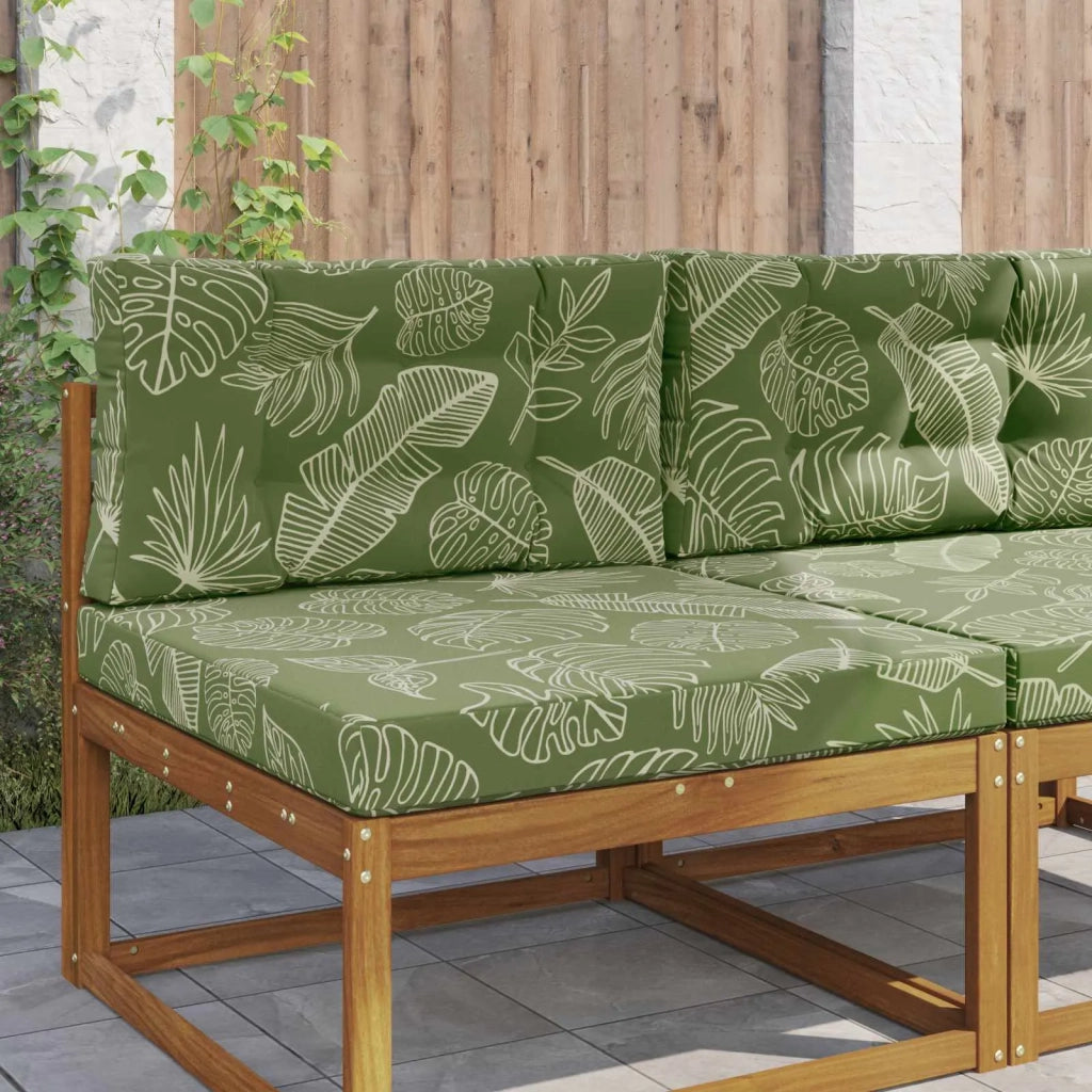 Cuscino per divano da esterno 2 pz | Cuscini per sedie Design a foglia Poliestere
