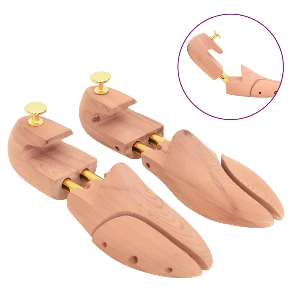 Allarga Scarpe con Calzascarpe EU 36-37 Legno Massello Cedro 155231