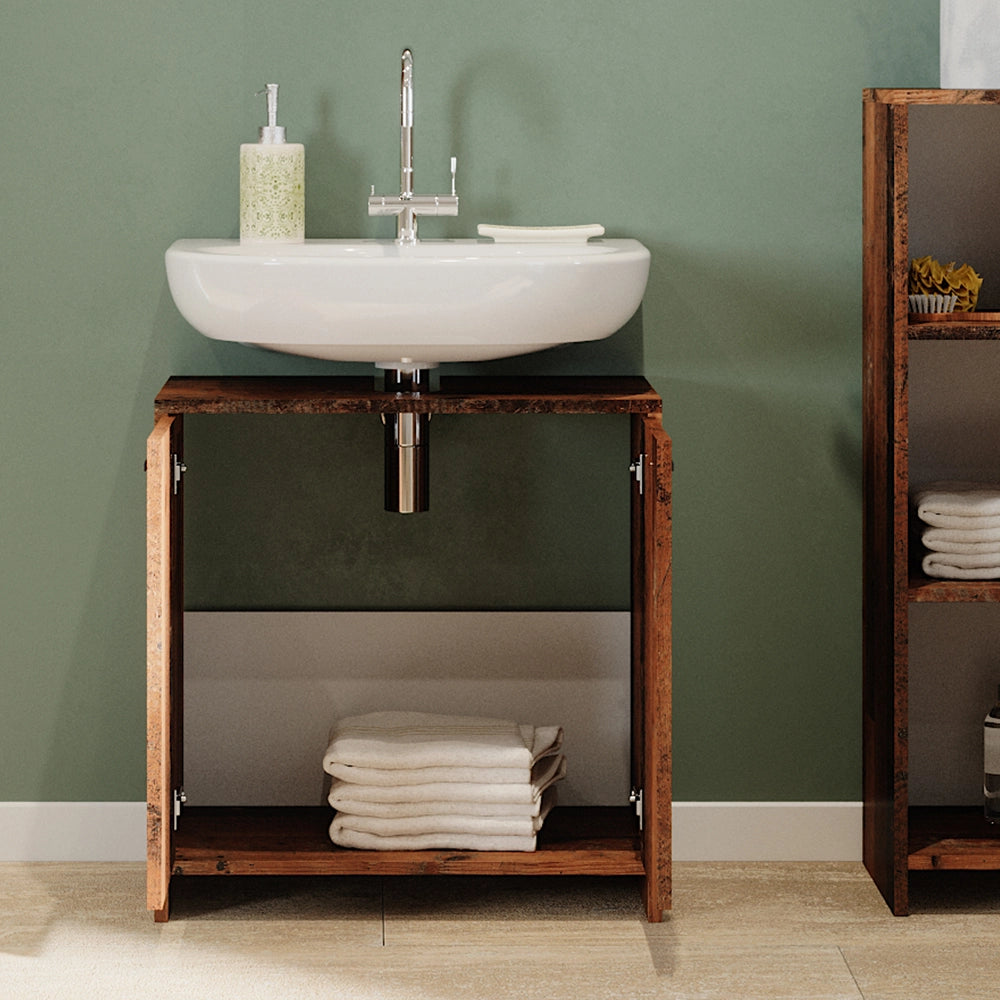 Vicco Mobile sottolavabo per bagno Rovere rustico 58 x 60 cm