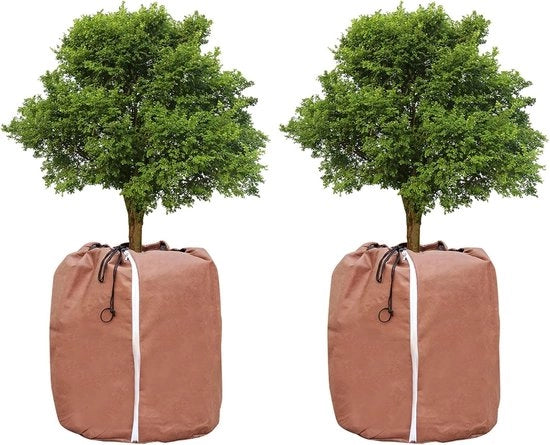 Protettore Termico per Piante, Protezione per Piante, Protezione Invernale per Piante, 60 x 90 cm, 70 g/m², Poliestere (2 pezzi)
