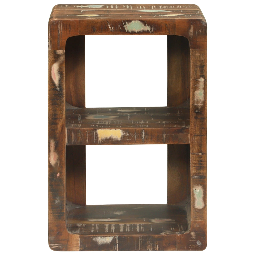 Armadio media Legno riciclato multicolore Legno massello di recupero