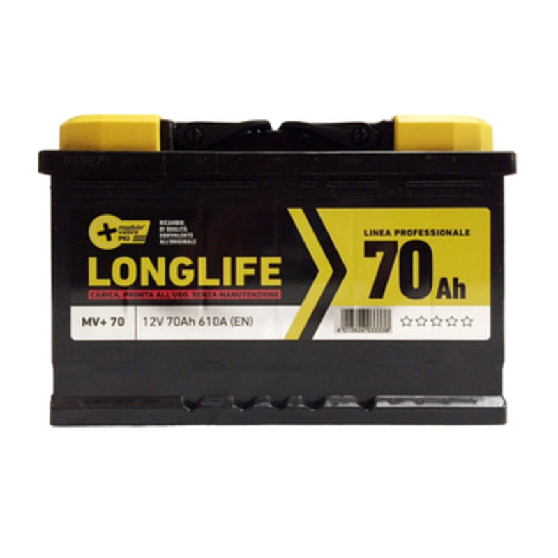 BATTERIA AUTO MV+70-610A