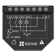 RELE' ELETTRONICO SMART mod. 'T35W' - 2 canali (con energy monitoring)  - EZVIZ
