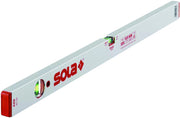 Sola LIVELLA AZB  50 2 BOLLE IN ALLUMINIO col. Grigio cm. 50