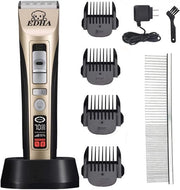 Tondeuse per Animali con 5 Velocità - Trimmer per Capelli Animali Riscaricabile