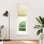 Tenda Plissettata Crema 55x200 cm Larghezza Tessuto 54,4 cm 4015304