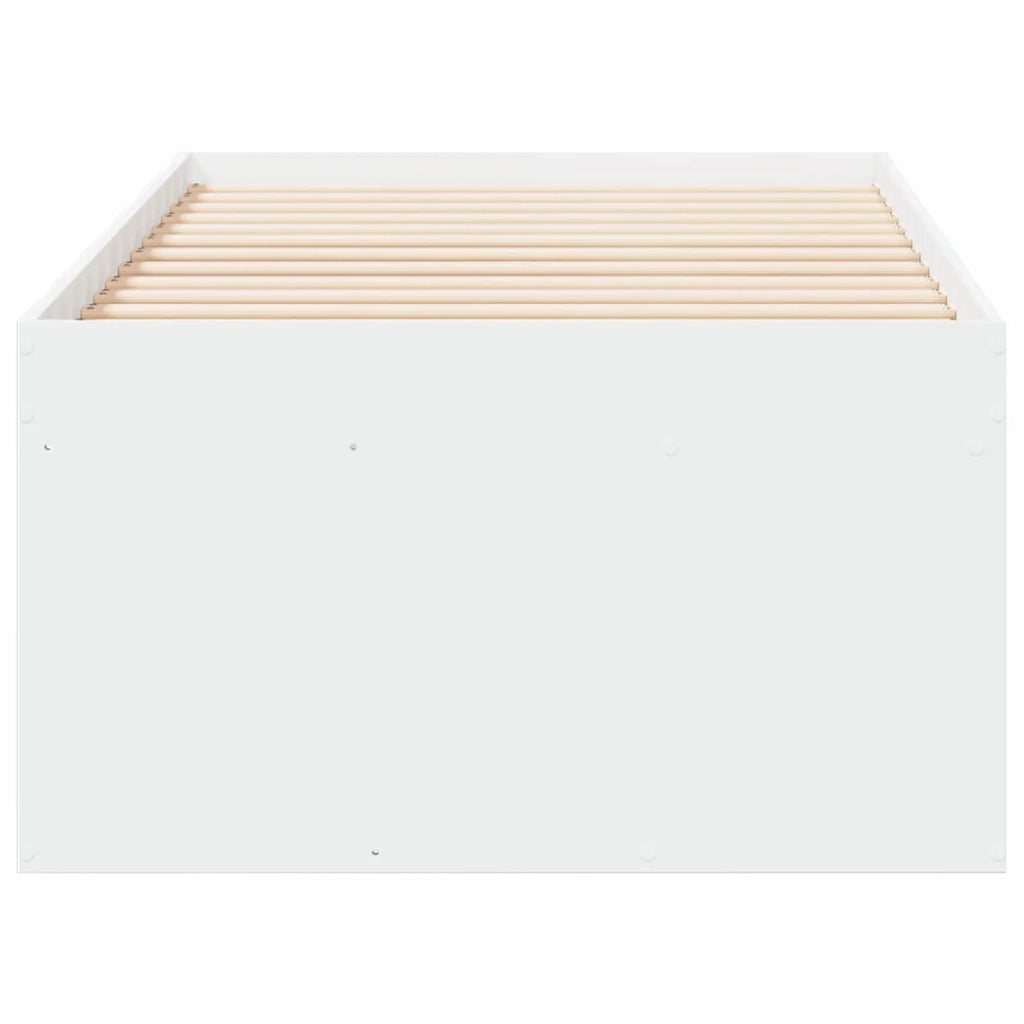 Telaio del letto con storage con cassetto Bianco 80 x 200 cm 3429493