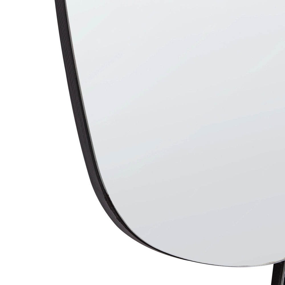Specchio da parete argento 80 x 120 cm Specchio decorativo da parete stile moderno da appendere