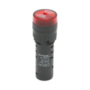 Indicatore di segnalazione LED industriale con cicalino 24V AC/DC 16mm Breckner Germany