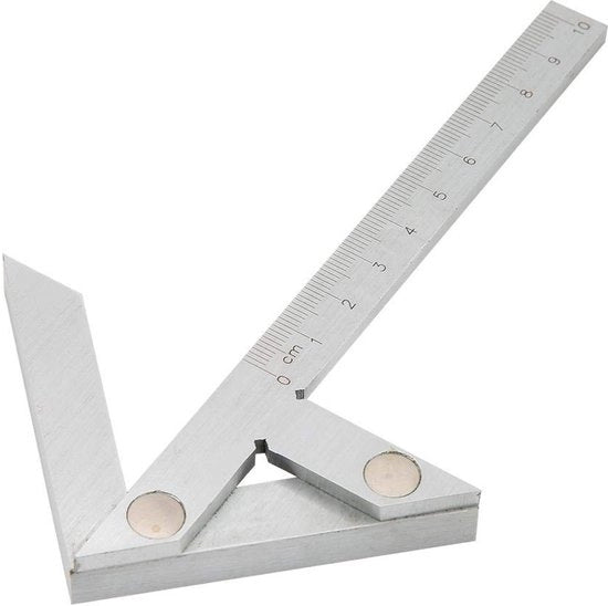 Misuratore Quadrato Digitale Preciso - Carbonio - 100x70mm - Resistente ai Colpi