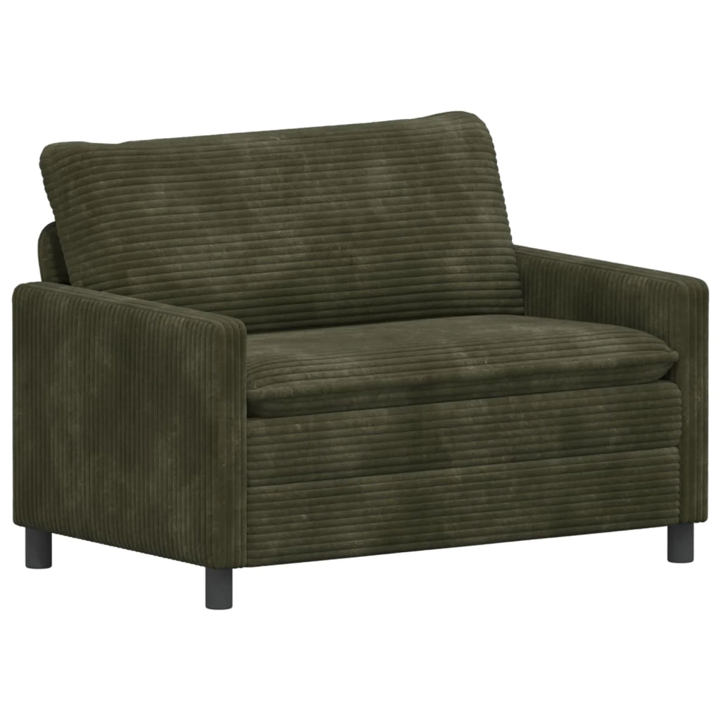 Divano Verde 126 x 81 x 87,5 cm Poliestere