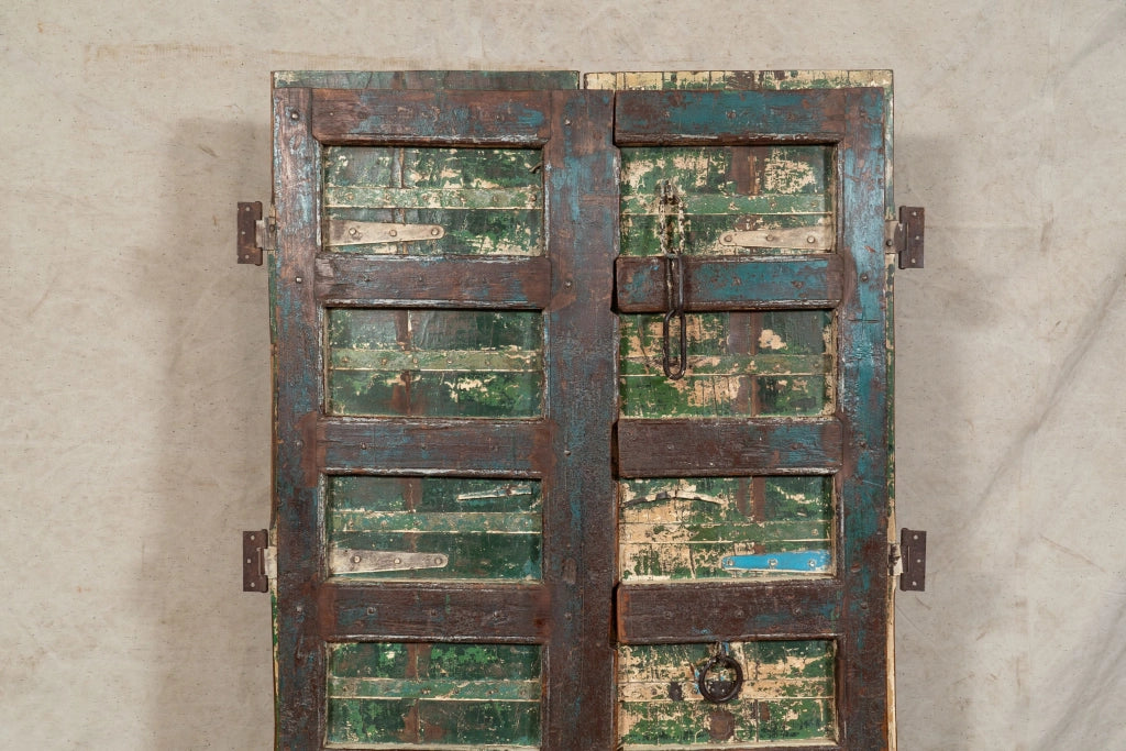 Biscottini Porta portone in legno massello e ferro da interno o da esterno vecchia e antica medievale scorrevole