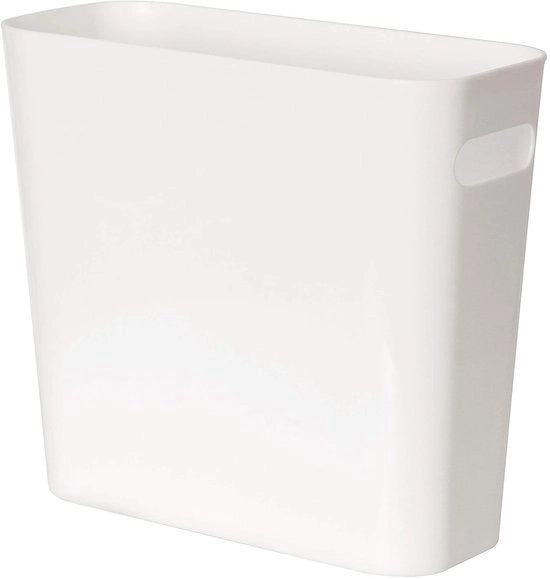 Bacino per rifiuti 5,5L con maniglie portatili - Contenitore per rifiuti per ufficio, cucina e bagno