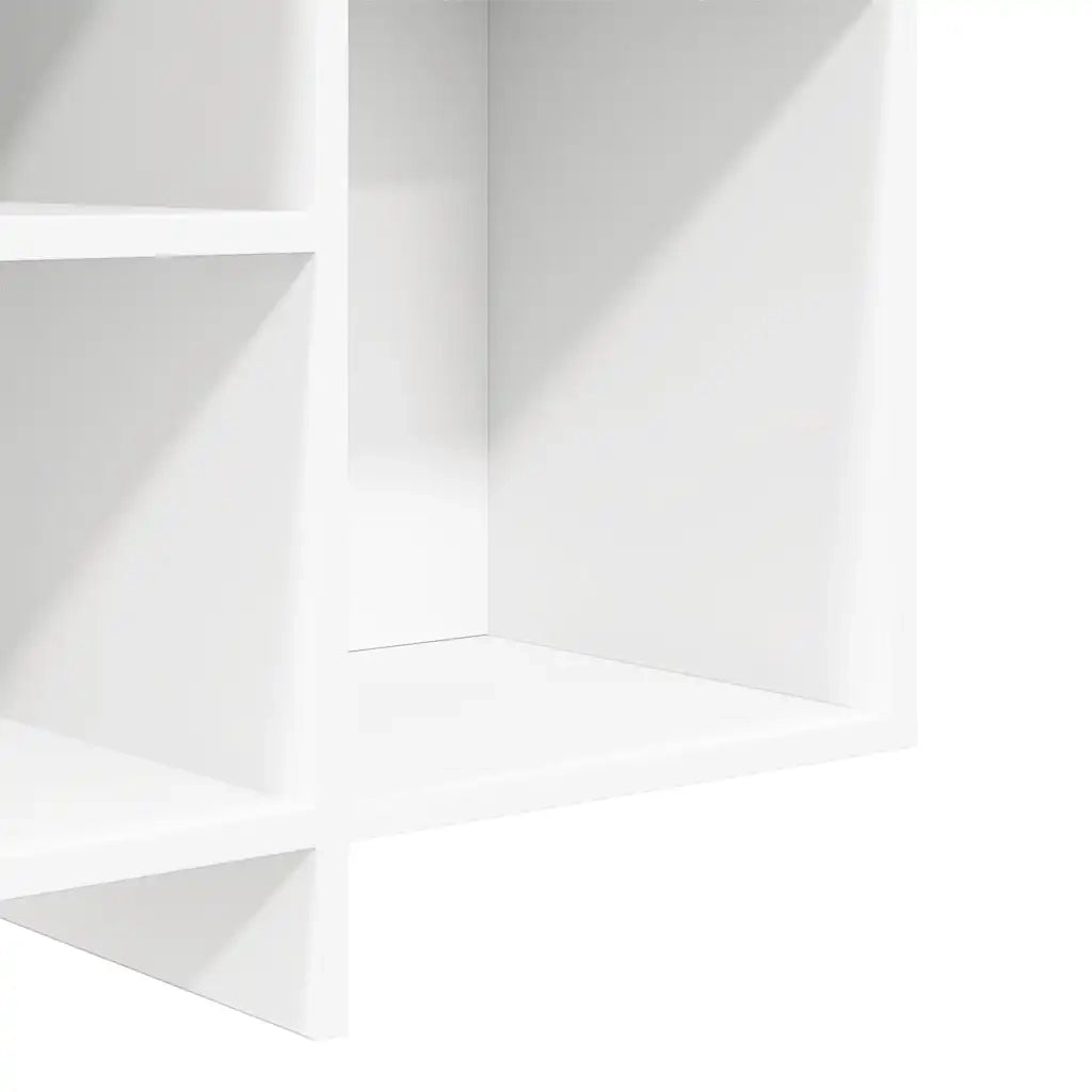 Credenza-Buffet-Armadio da cucina Bianca 120x30x75 cm in Legno Multistrato
