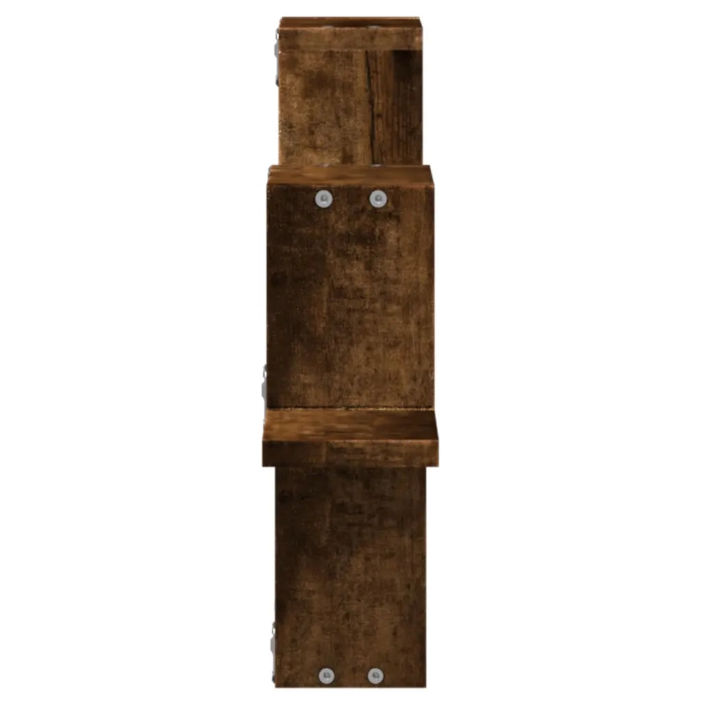 Mensola a Muro | Mensola a parete Rovere Fumo 104,5x10x43 cm Legno Multistrato
