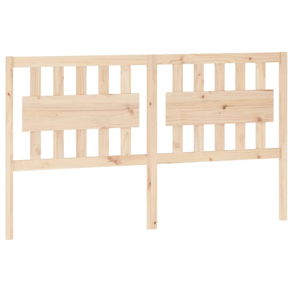 Testiera | Testata per Letto 155,5x4x100 cm in Legno Massello di Pino