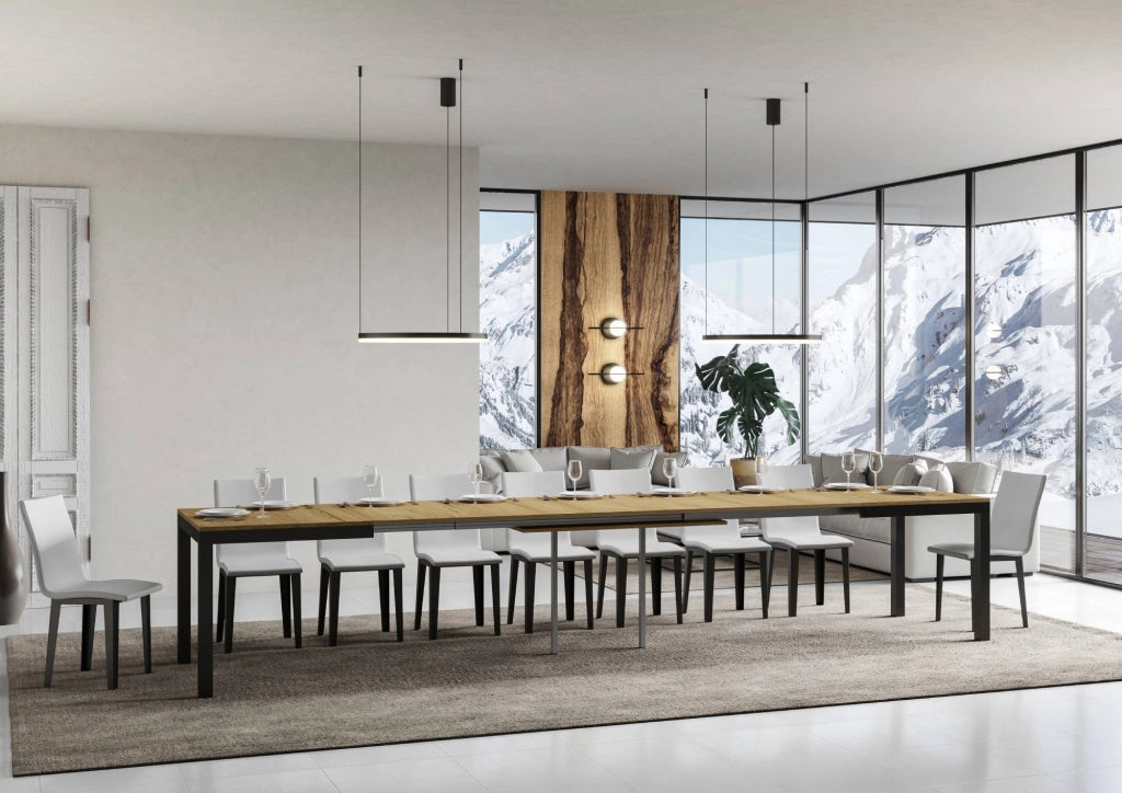 Tavolo Allungabile 160-420x90x77 cm Everyday Evolution Quercia Naturale