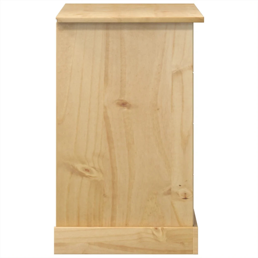 Toeletta | Tavolo da Trucco Corona 104x47x75 cm in Legno Massello di Pino
