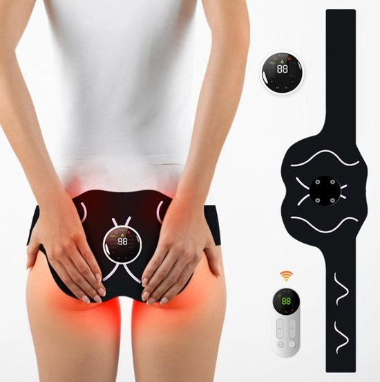 Stimolatore delle fibre muscolari addominali migliorato - 8 posizioni, allenamento EMS delle fibre muscolari addominali, 20 livelli di intensità, senza pannello di gel necessario - Adatto per donne e uomini, allenamento a casa, recupero dopo il parto