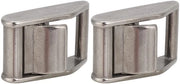 Spanbandgesp in acciaio inossidabile 316 - 27 mm - resistente a 1763 libbre - forte morsa - per cinture di cintura/bagaglio