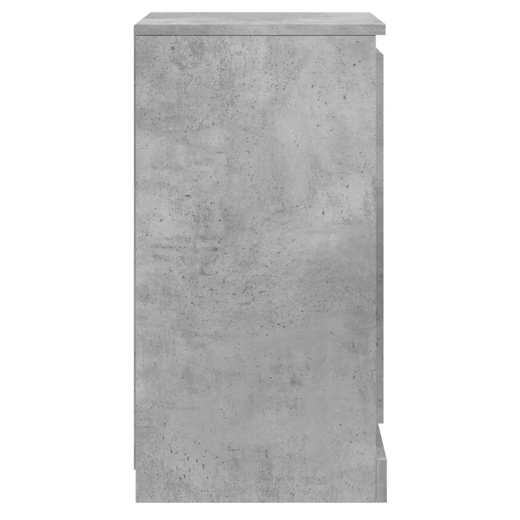 Credenza | Madia | Buffet da pranzo | Armadio da pranzo Grigio Cemento 37,5x35,5x67,5 cm in Legno Multistrato