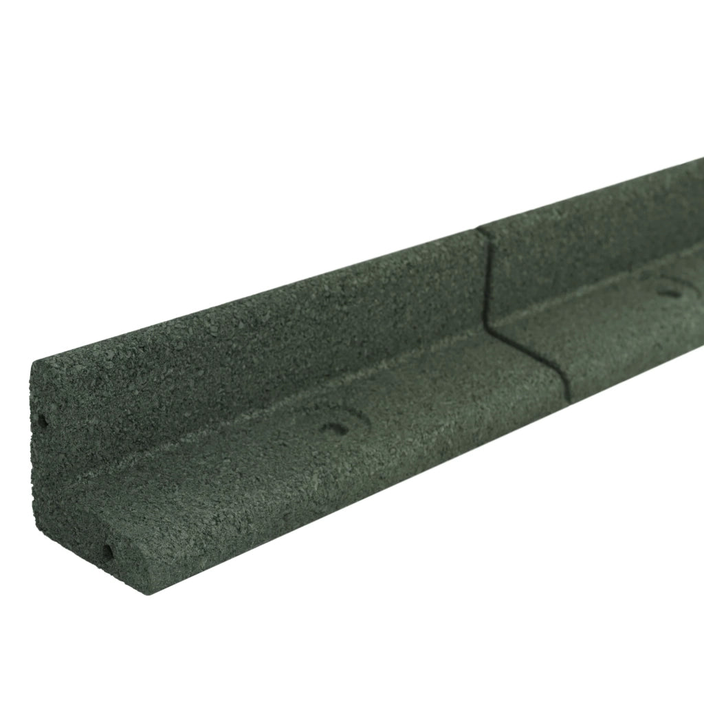 Bordura Flessibile da Giardino 4 x 1,2 m Verde con Martello in Gomma