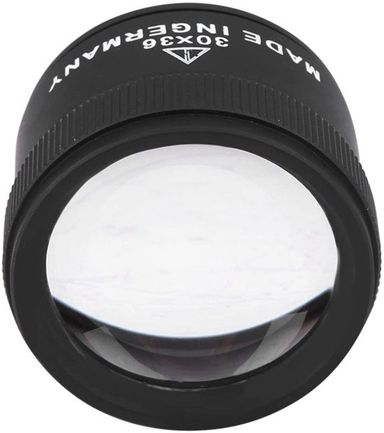 Vergrootglas Ottico con Luce - 30x Amplificazione - Ottica con Zinco Duraturo - Formato Compatto - Ideale per l'Ispezione dei Gioielli
