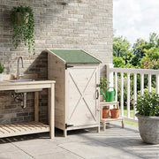 Capanno da Giardino Bianco 59,5 x 56 x 113,5 cm 42033469