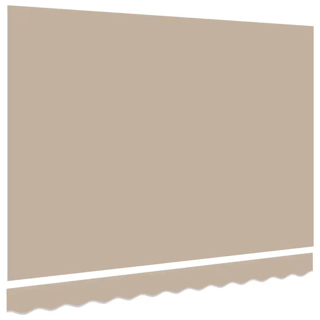 Telo di ricambio per tenda da sole Beige 330 x 195 cm 42000556