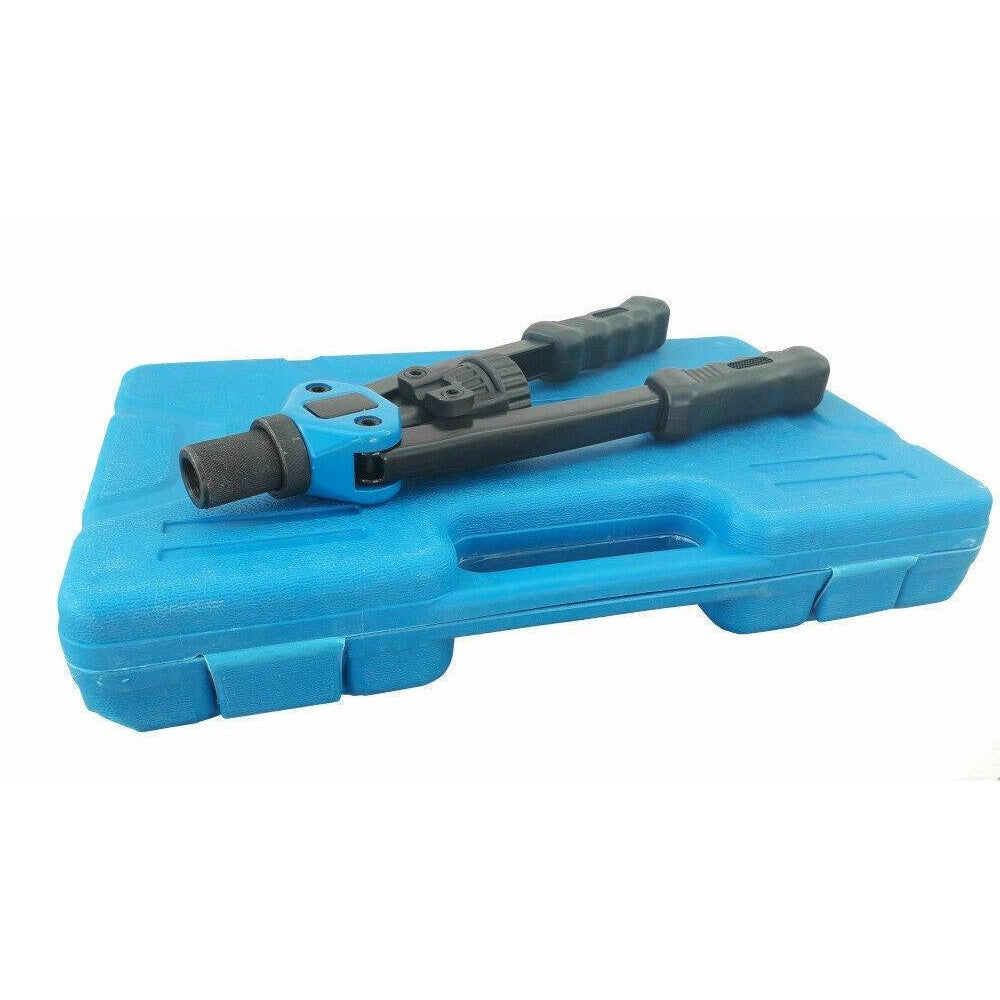 Trade Shop - Rivettatrice Per Inserti Rivetti Filettati Filetti M3 M4 M5 M6 M8 M10 M12 116pz -