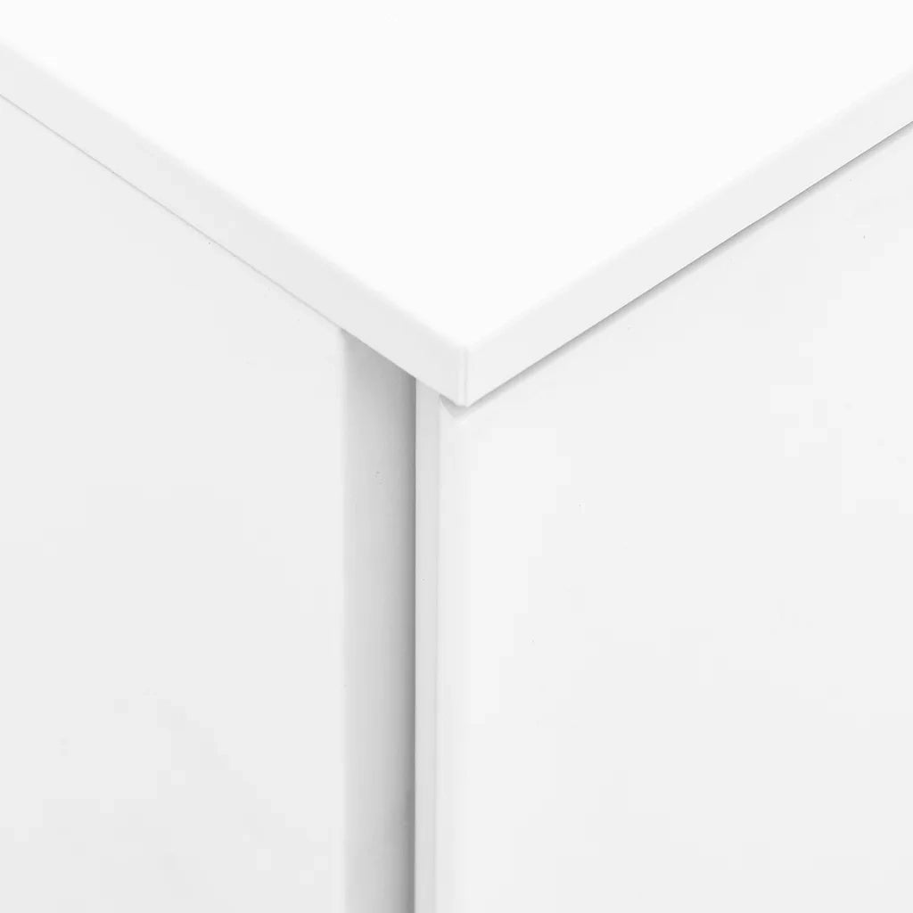Schedario Mobile Bianco 39x45x60 cm in Acciaio CFW8803812