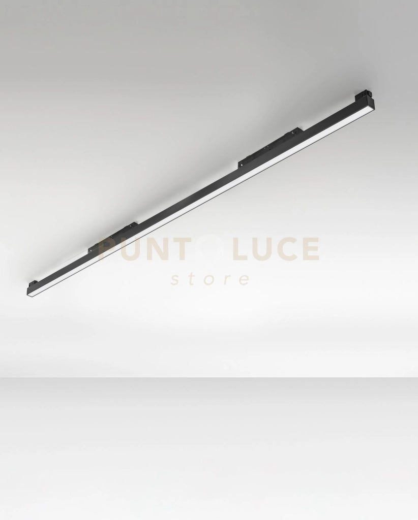 ERMES MODULO OPAL NERO PER SISTEMA BINARIO 2700K 40W 4472LM L.120,5CM DIMMERABILE DALI
