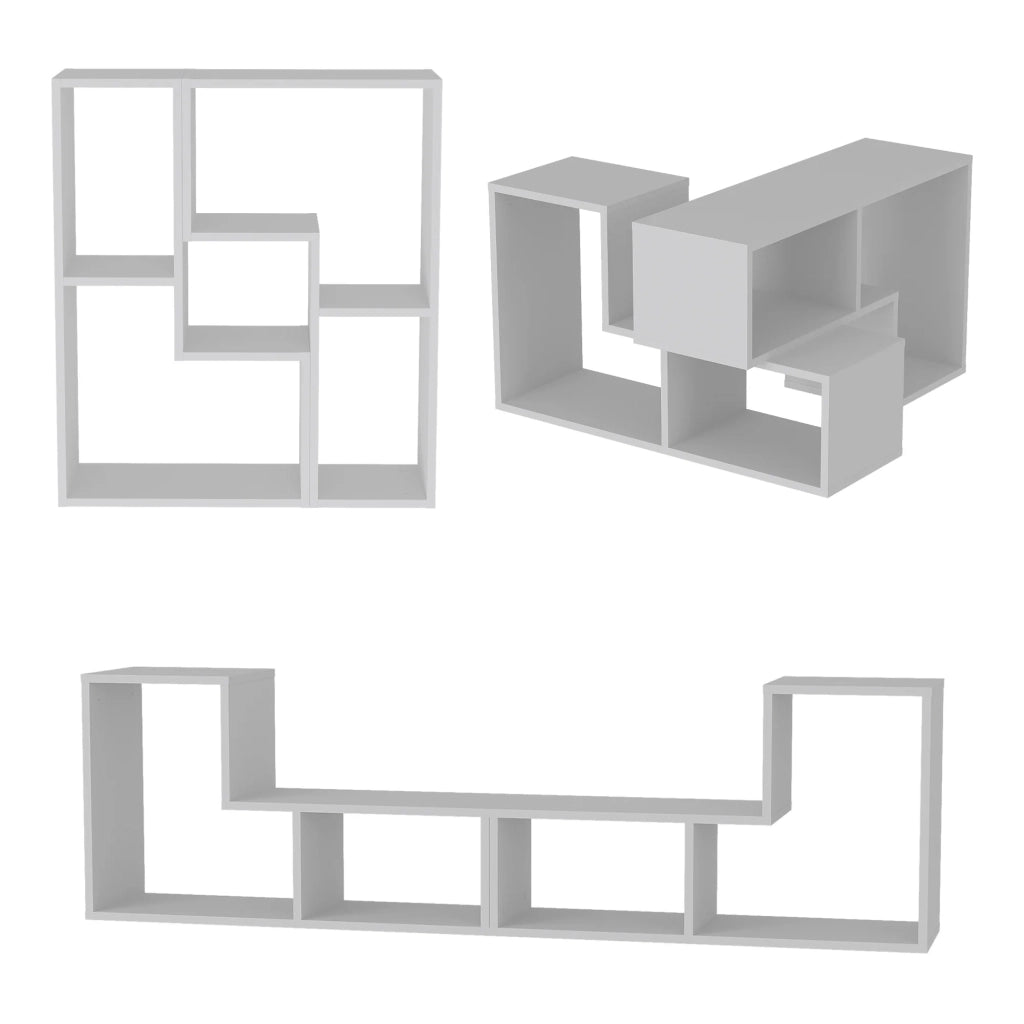 Set di mobili modulari bianco 03_0010687