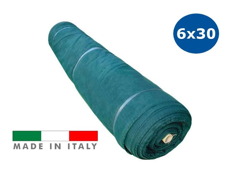 Rotolo Rete per raccolta olive telo 6x50 mt antispina e antistrappo 85 grammi mq