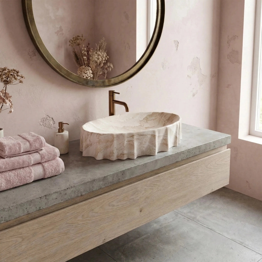 Lavabo Da Appoggio Rea Aurelia Reno