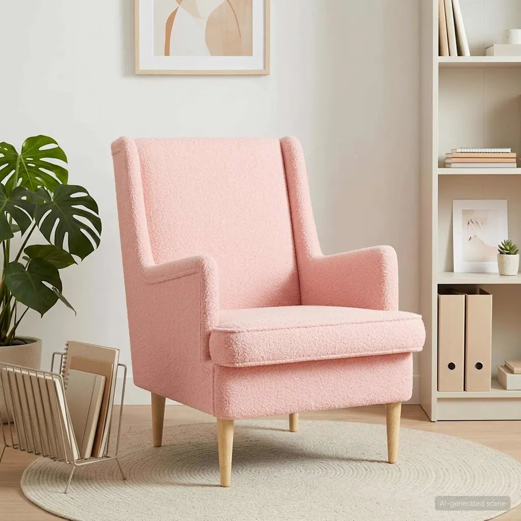 Divano Sedia-Poltrona Rosa Boucl¨¦ 597412