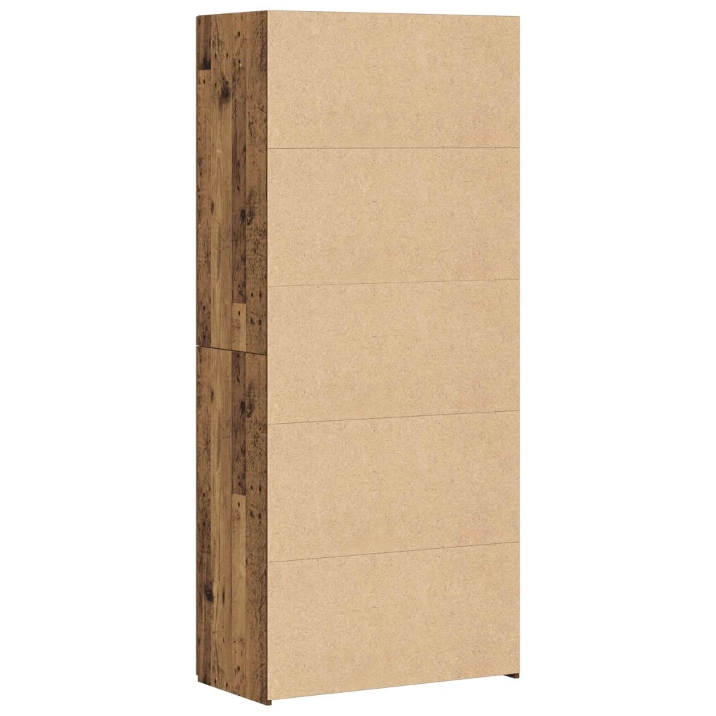 Credenza 2 pcs Legno vecchio 80 x 42 x 185 cm 3365594