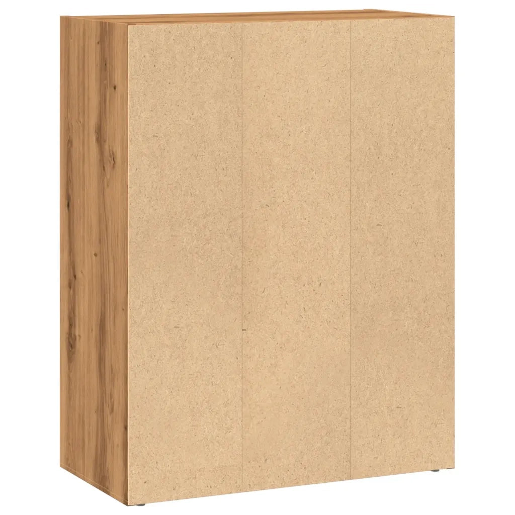 Libreria Rovere Artigianale 60x30x77 cm in Legno Multistrato 857898