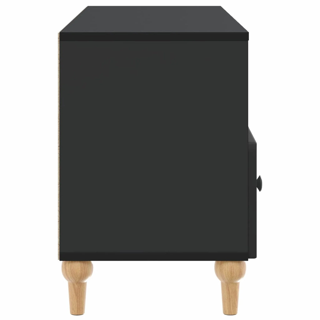 Mobile TV Nero 102 x 34,5 x 50 cm Legno ingegnerizzato 894216